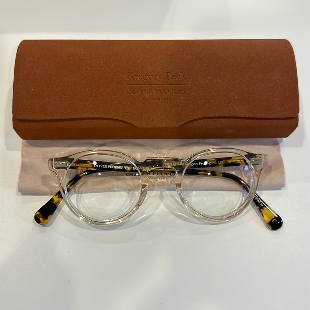 Oliver Peoples Gregory Peck Frames